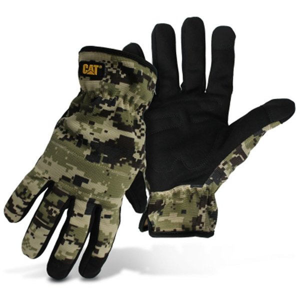 Boss CAT Pro Series Men's Outdoor Utility Gloves Camouflage L 1 pair CAT012270L